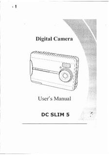 Praktica (VEB) DC Slim 5 manual. Camera Instructions.